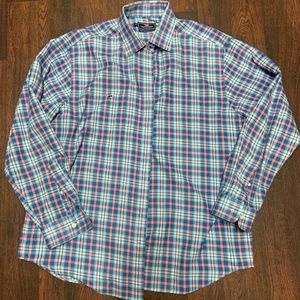 Mens vineyard vine light flannel shirt
